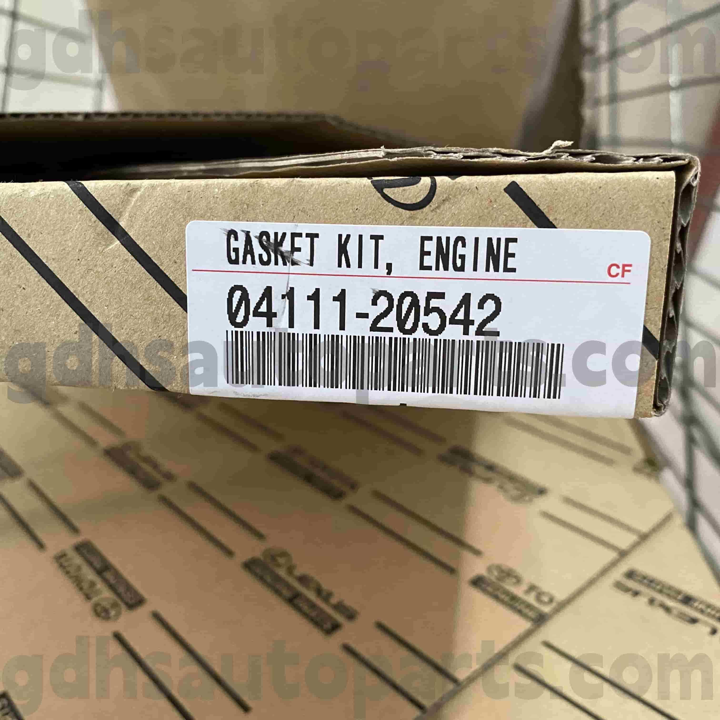 04111-20542 Toyota Benetako Piezak Motor berritzea Alphard, Alphard G / V