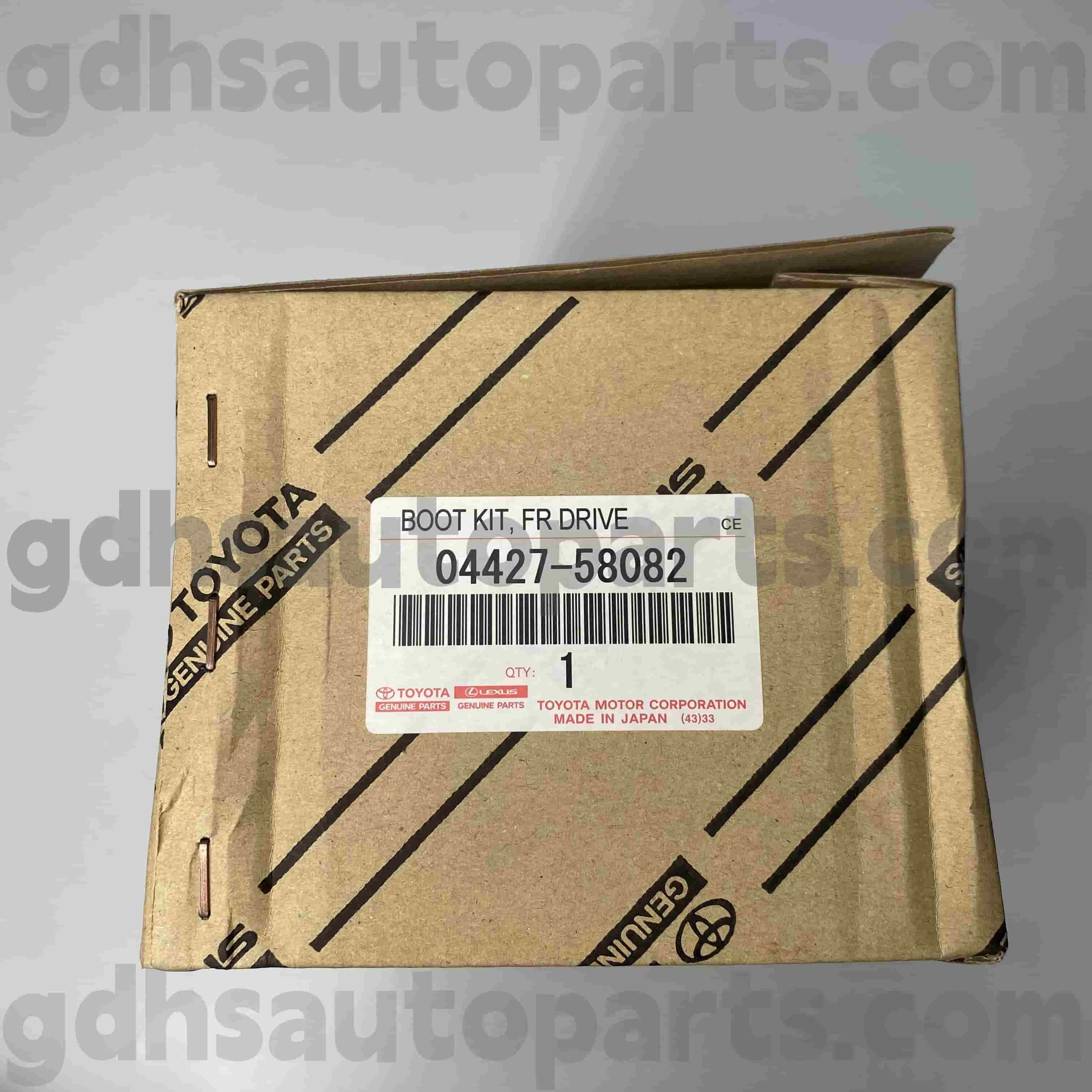 04427-58082 Toyota Benetako Piezak Aurreko bidaiarien alboko CV bota Alphaard Chassis Ez. Ghh30