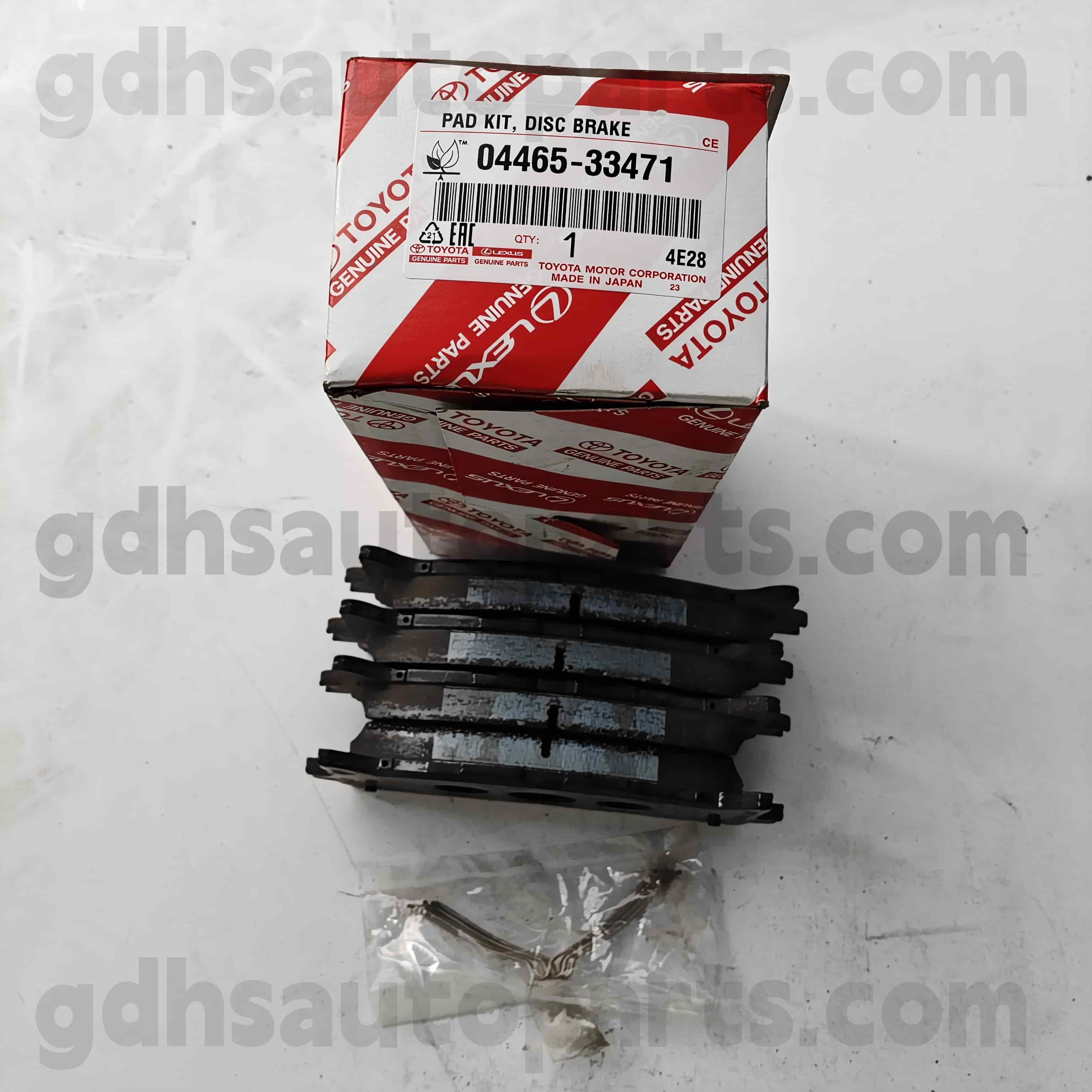 04465-33471 Toyota Benetako piezak Camry, Lexus Es240 / 350 Chassis Ez. ACV51, ASV50, AVV50..TAIW