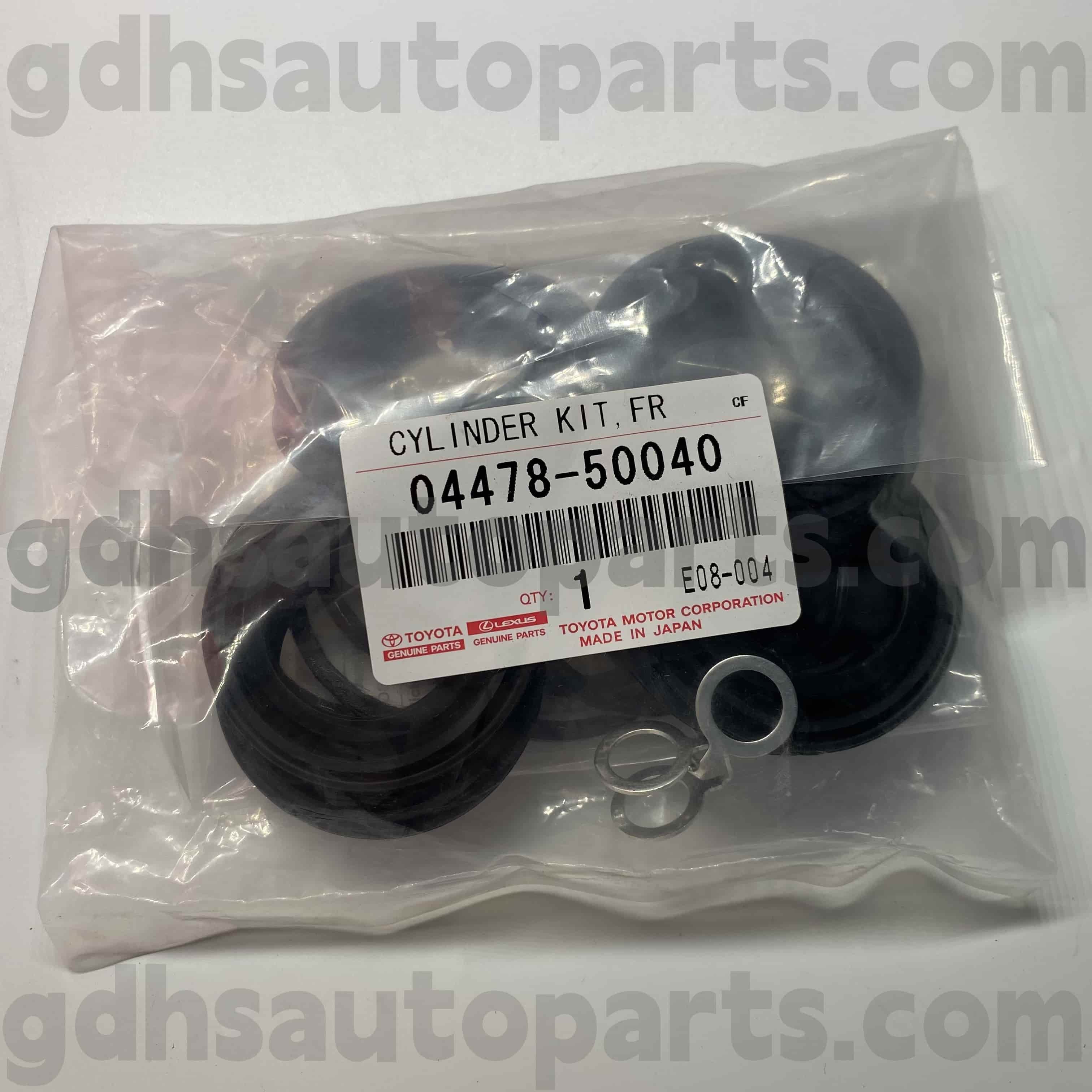 04478-50040 Toyota Benetako Piezak Aurreko balazta Zilindroen konponketa kit LS460 / 460L, LS600H / 600HL Xassis Ez. USF4 # UVF4 #