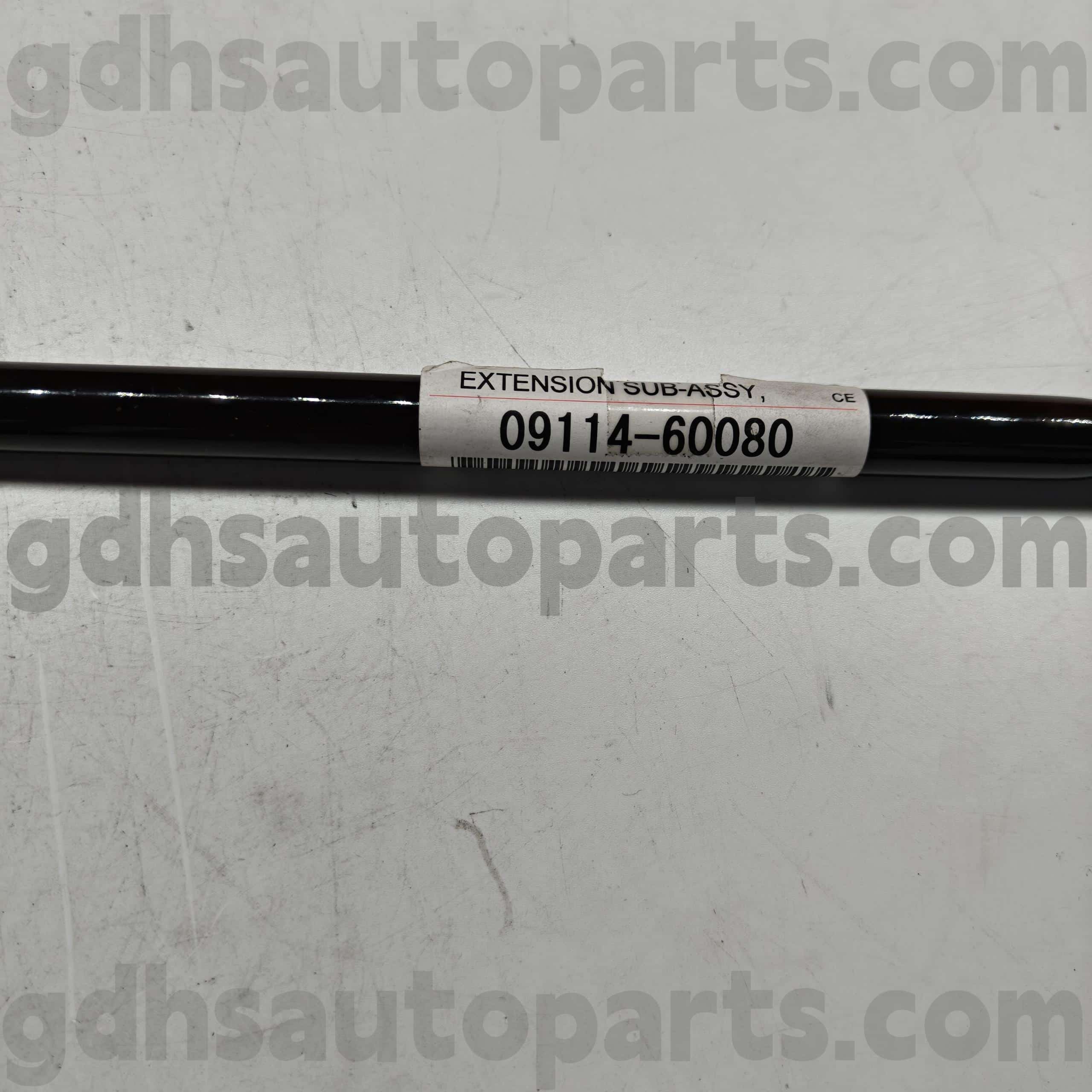 09114-60080 Toyota Benetako piezak Land Cruiser, LX450D / 570 txasis ez. Grj200