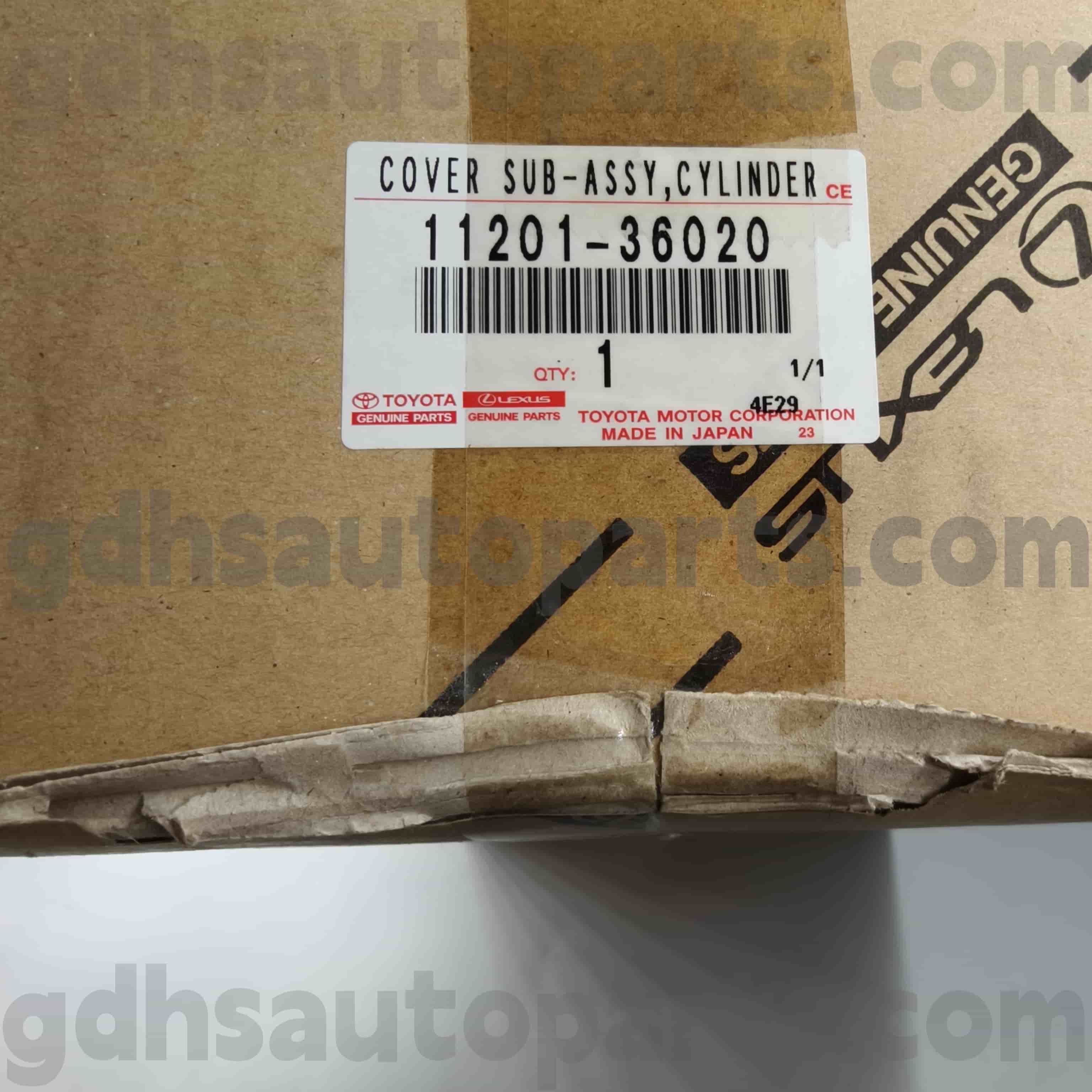 11201-36020 Toyota Benetako piezak Harrier / hibridoarentzako estalkia, RAV4, Lexus es350 / 300h Chassis no.ayh30