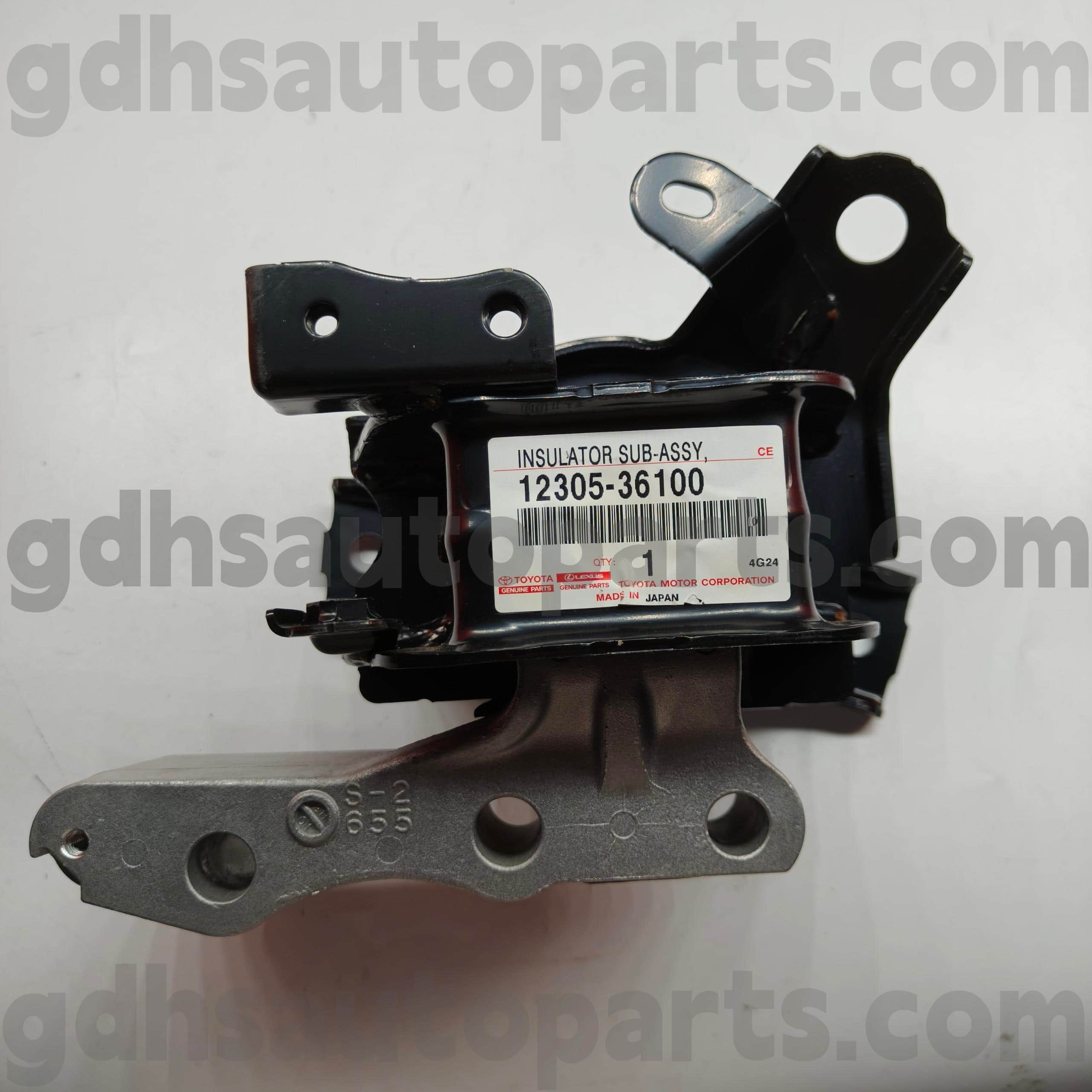12305-36100 Toyota benetako piezak eskuineko motorra muntatzeko LEXUS RX450H/350200T xasis NO.8ARFTS .. AGL2 #