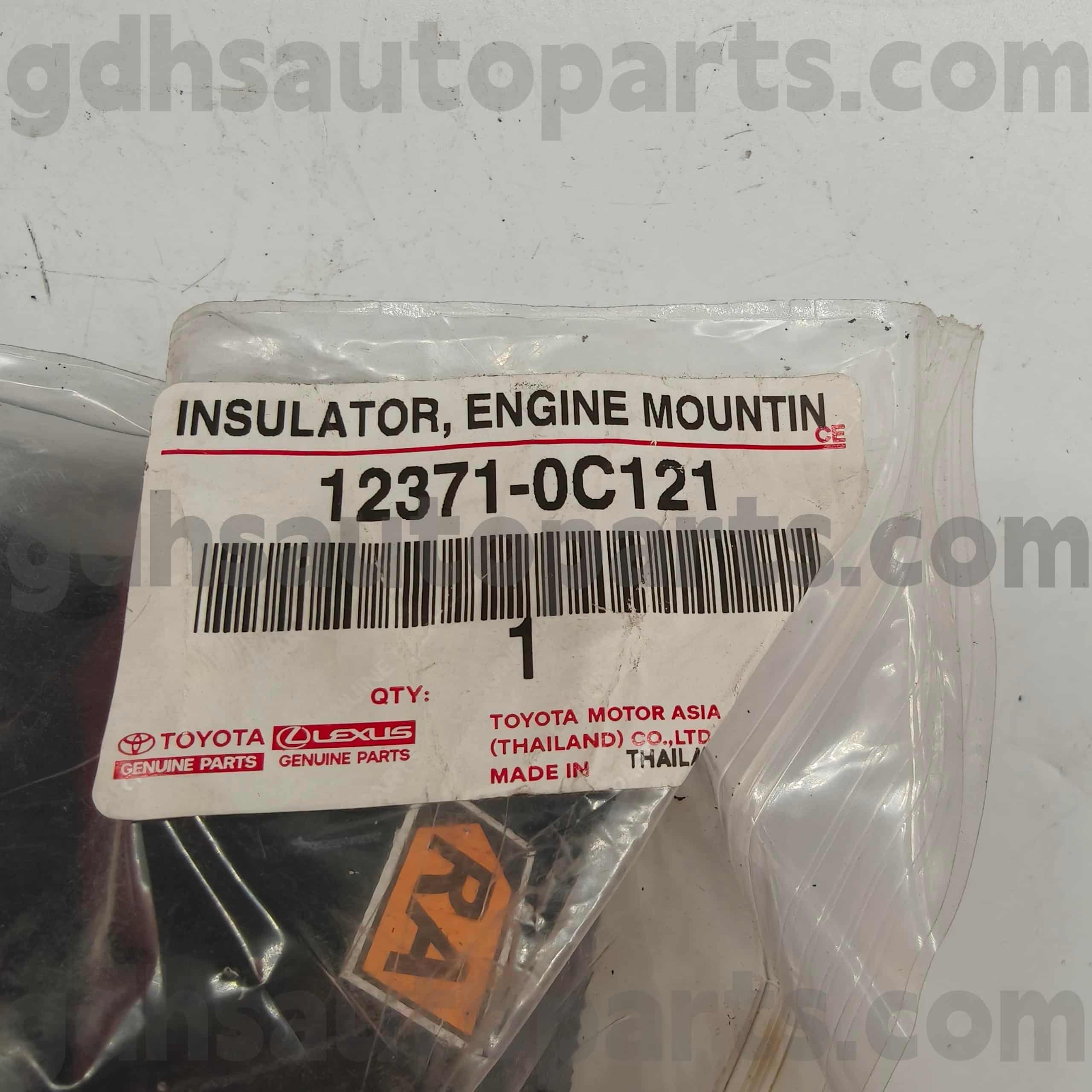 12371-0C121 Toyota Benetako Piezen Aldaketa Lotura Txasis NO.2TRFE..TGN26..4FC