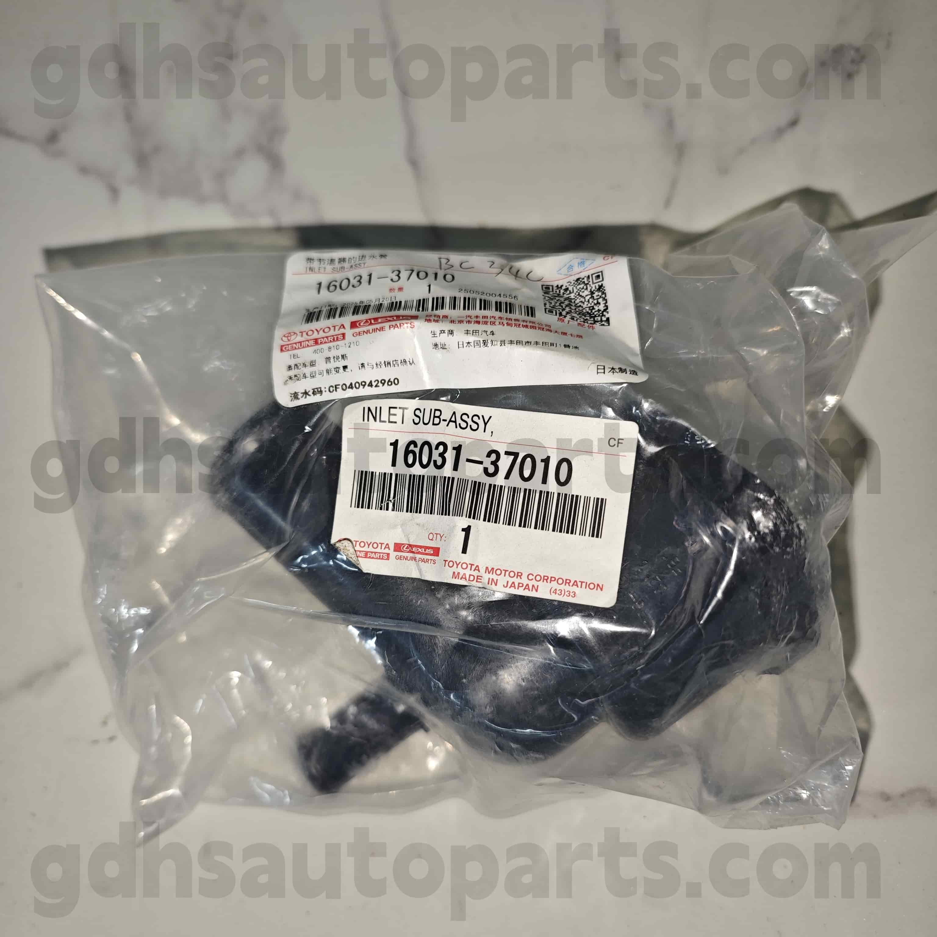 16031-37010 Toyota Benetako piezak termostatoa Prius Phv, Corolla Chassis Ez. 2zrfxe..zvw50