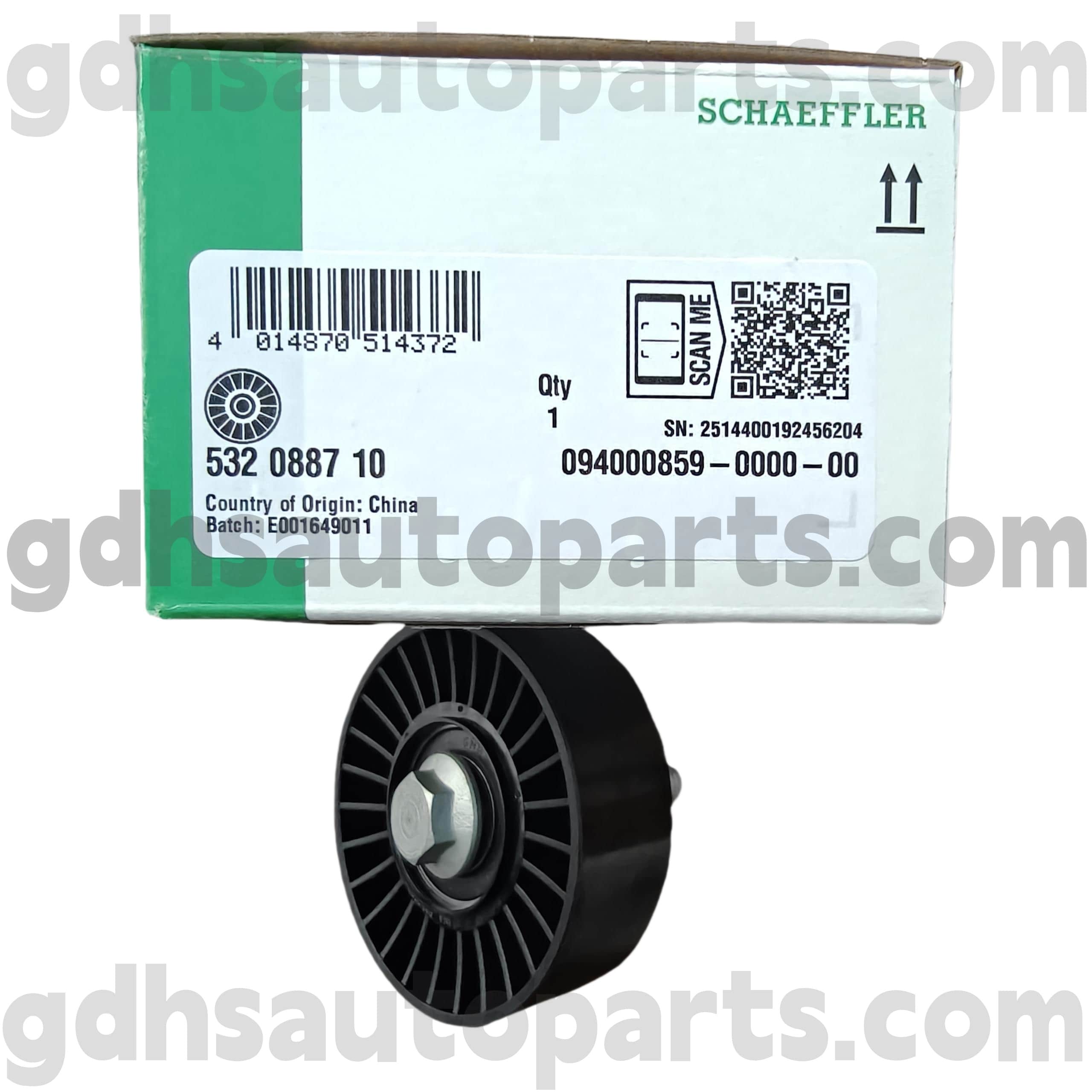 5320887100 Schaeffler Ina Gerriko Belt Polea Range Rover Velar, Range Rover Evoque, sorta rover evoque oe no.lr071758