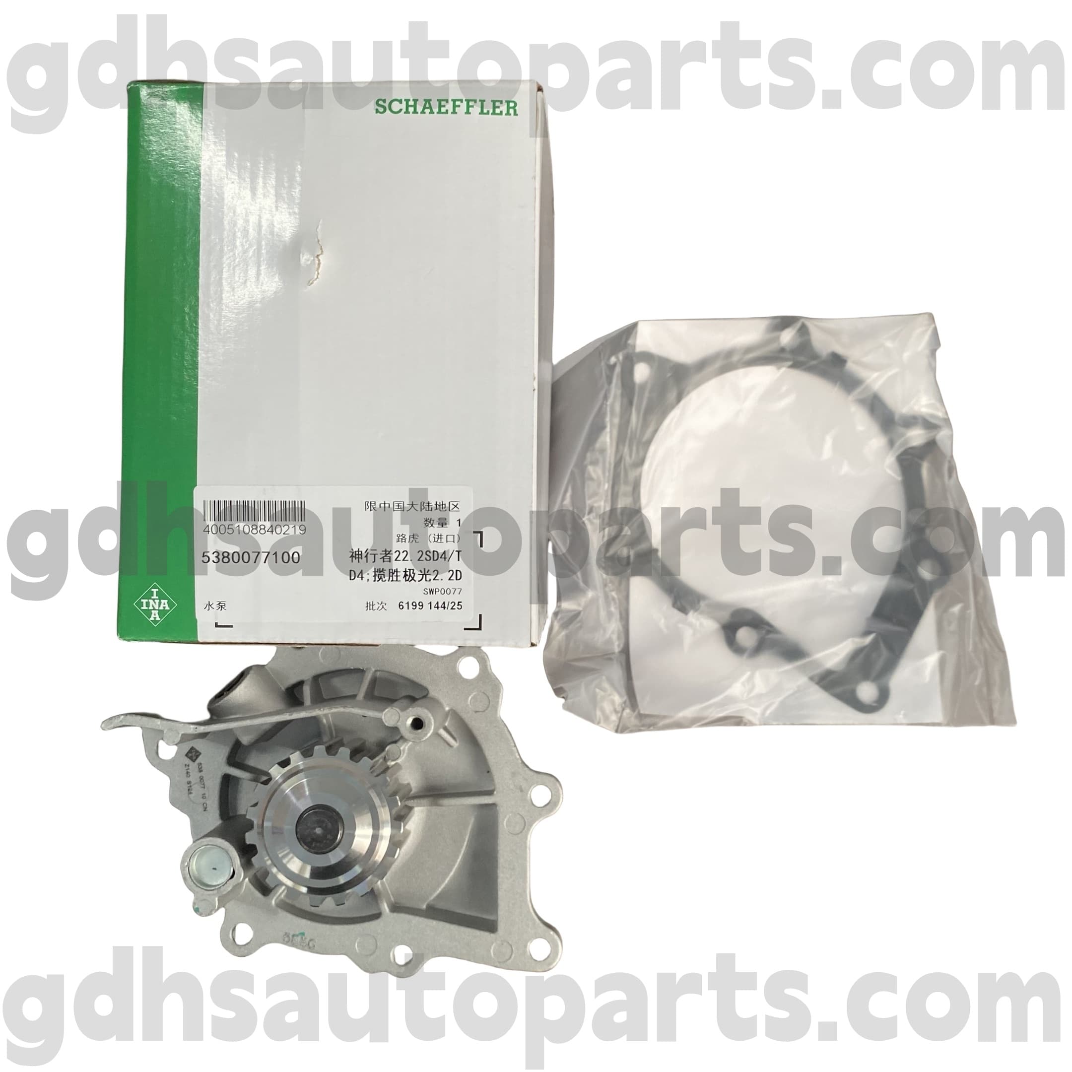 5380077100 Schaeffler Ina Water Ponpa Range Rover Evoque, Land Rover Freelander 2 oe zk. Lr011694