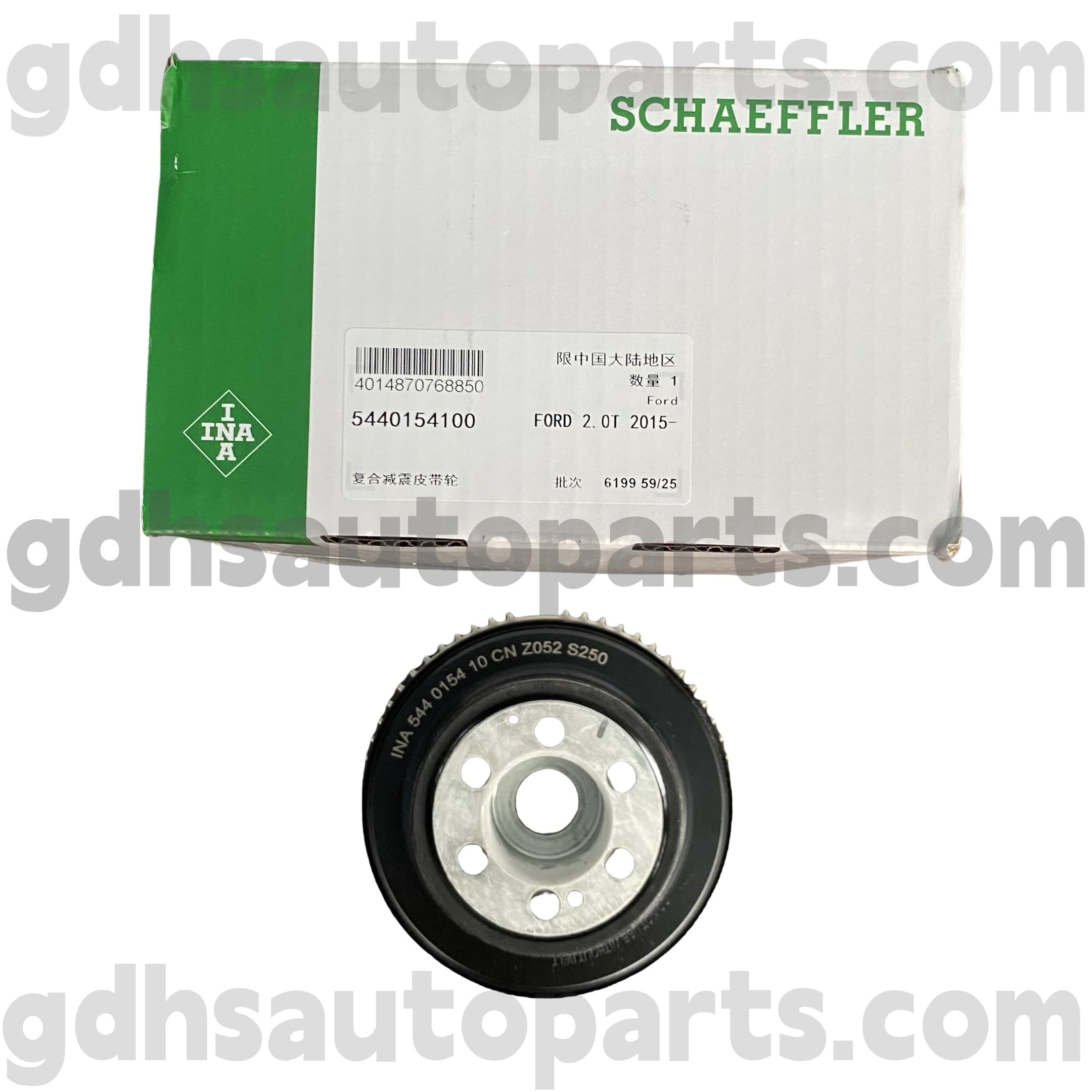 5440154100 Schaeffler Ina Crankshaft Gerrikoa Belt Polea, Range Rover, Range Rover Sport, Discovery Spoque, Discovery Sport OE No.lr078547