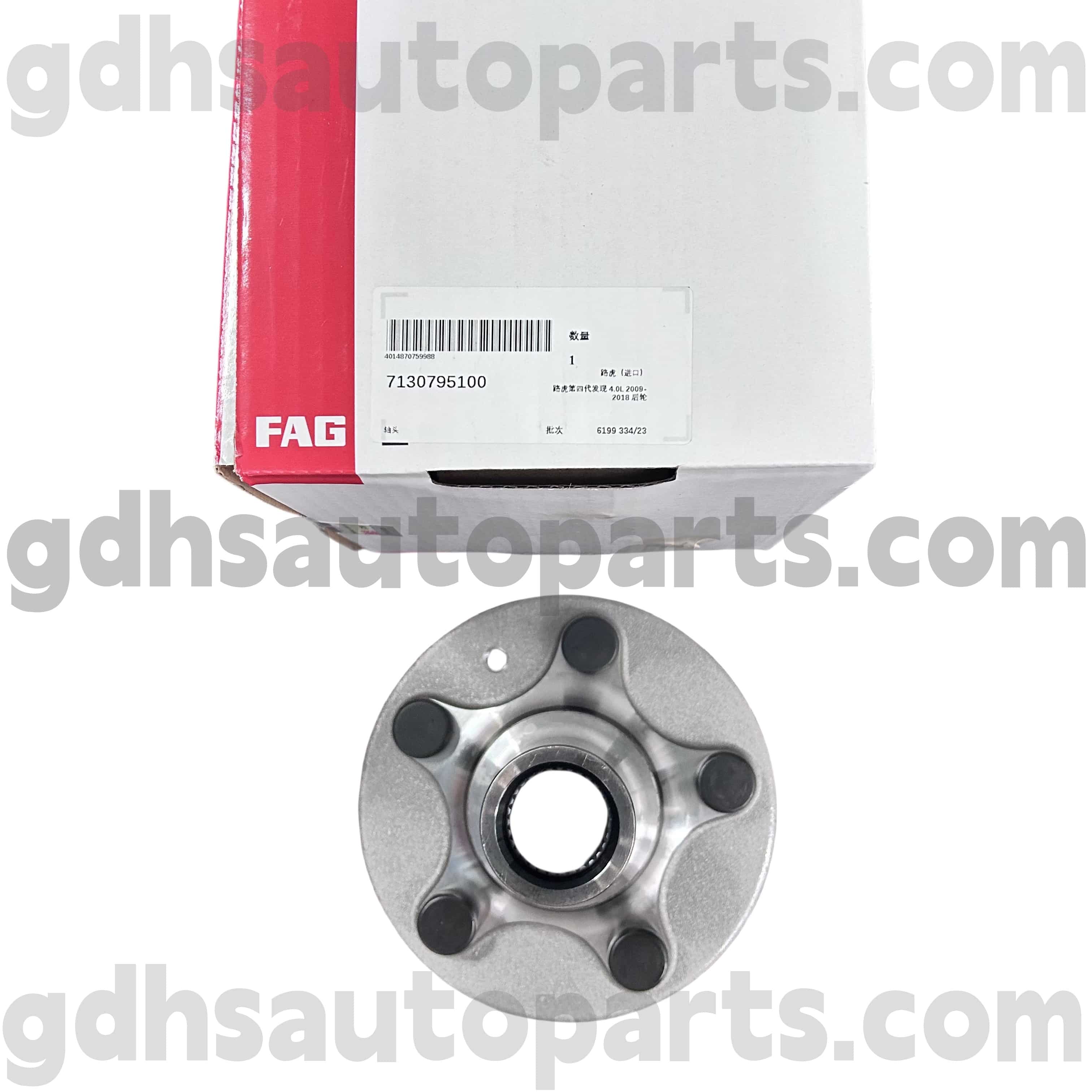 7130795100 Schaeffler Fag Wheel Hub Errodadura Barrutiaren Rover Sport, Land Rover Discovery 4 OE Ez. Ruc500120