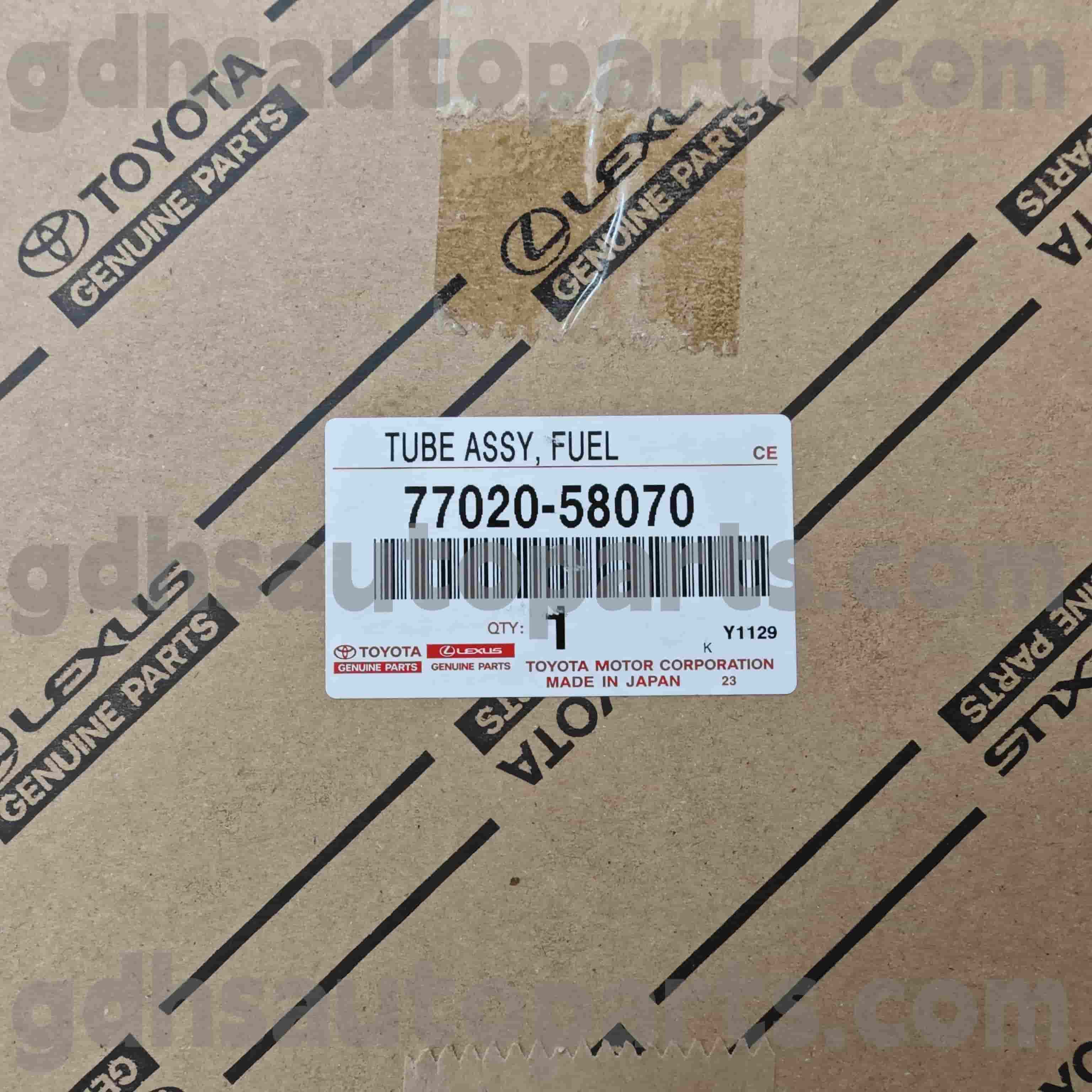 77020-58070 Toyota Benetako piezak Alphard / Vellfire, Lexus LM350 / LM300H Chassis Ez. Ghh30
