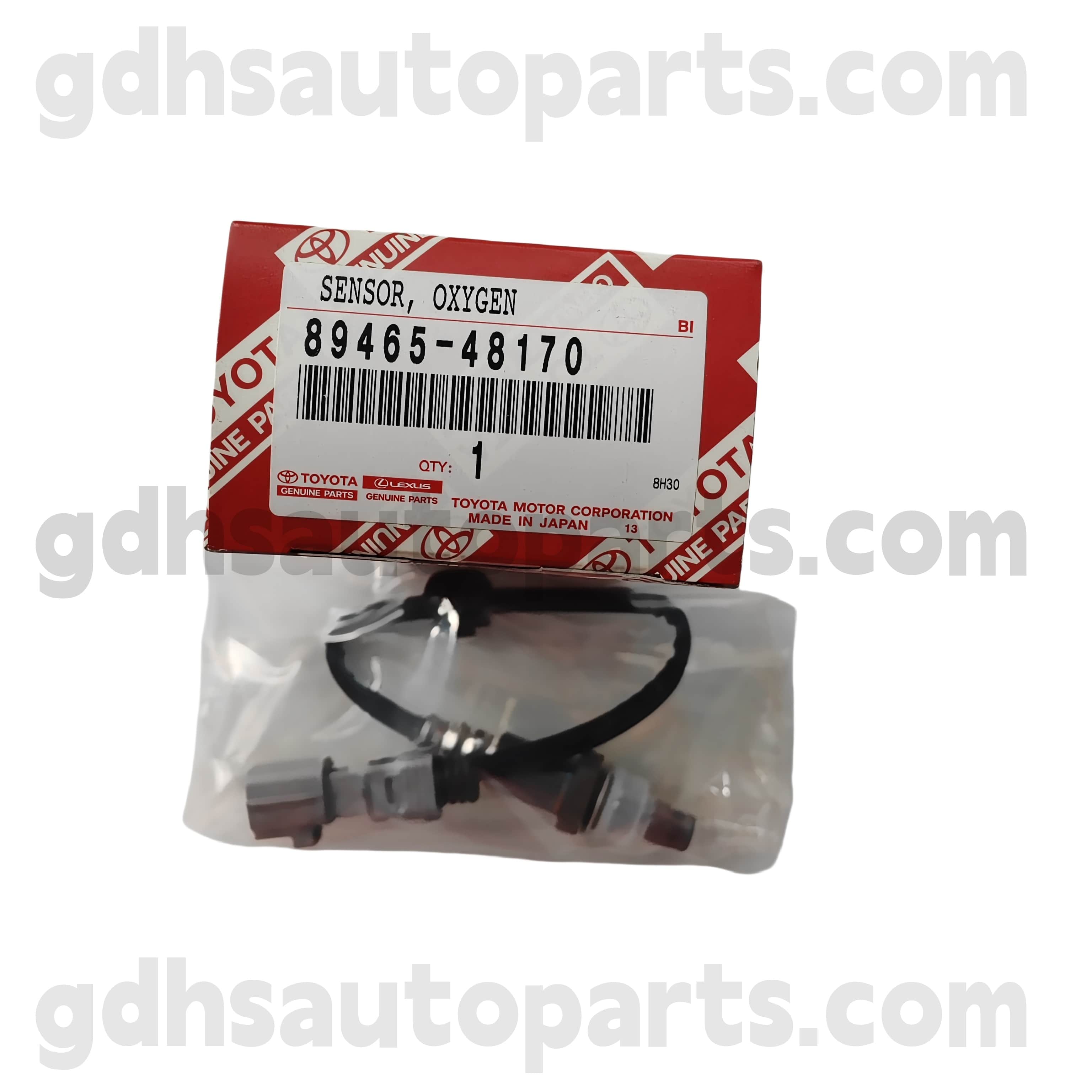 89465-48170 Toyota Benetako piezak Atzeko oxigeno sentsorea Harrier, Lexus RX300/330/350, HighlanderChassis Ez. Mcu2 #