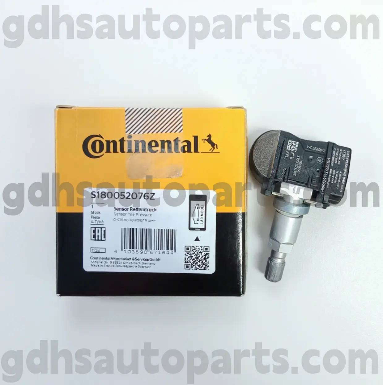 S180052076Z Pneumatikoen presioaren jarraipenaren sentsorea Range Rover, Range Rover Sport, Land Rover Discovery 4, Range Rover Velar oe. Lr070840
